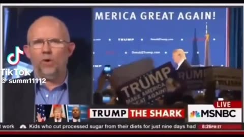 Demented Rick Wilson - "Someone is going to have to put a bullet in Donald Trump."