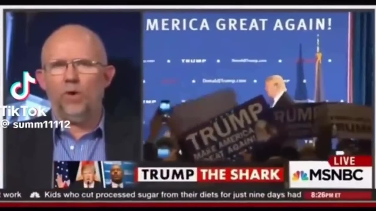 Demented Rick Wilson - "Someone is going to have to put a bullet in Donald Trump."