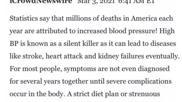 How to lower blood pressure