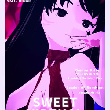 Glamour Shots Demon Kitty Edition!