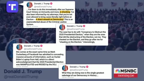 Trump blasts revised indictment against him as 'a direct assault on Democracy'