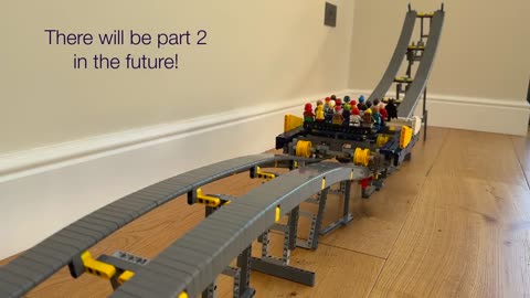 I Build working lego launch roller coaster 🔥