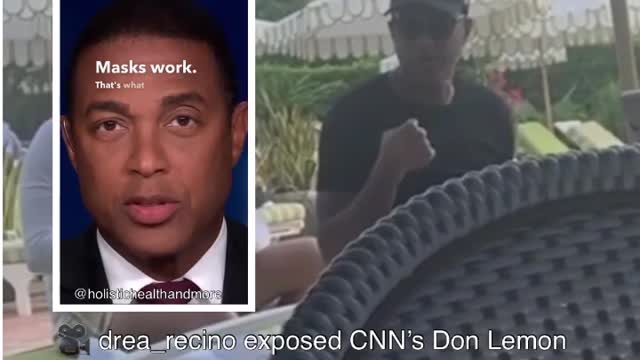Don Lemon enjoyngFL freedom cocktails 10/31/21