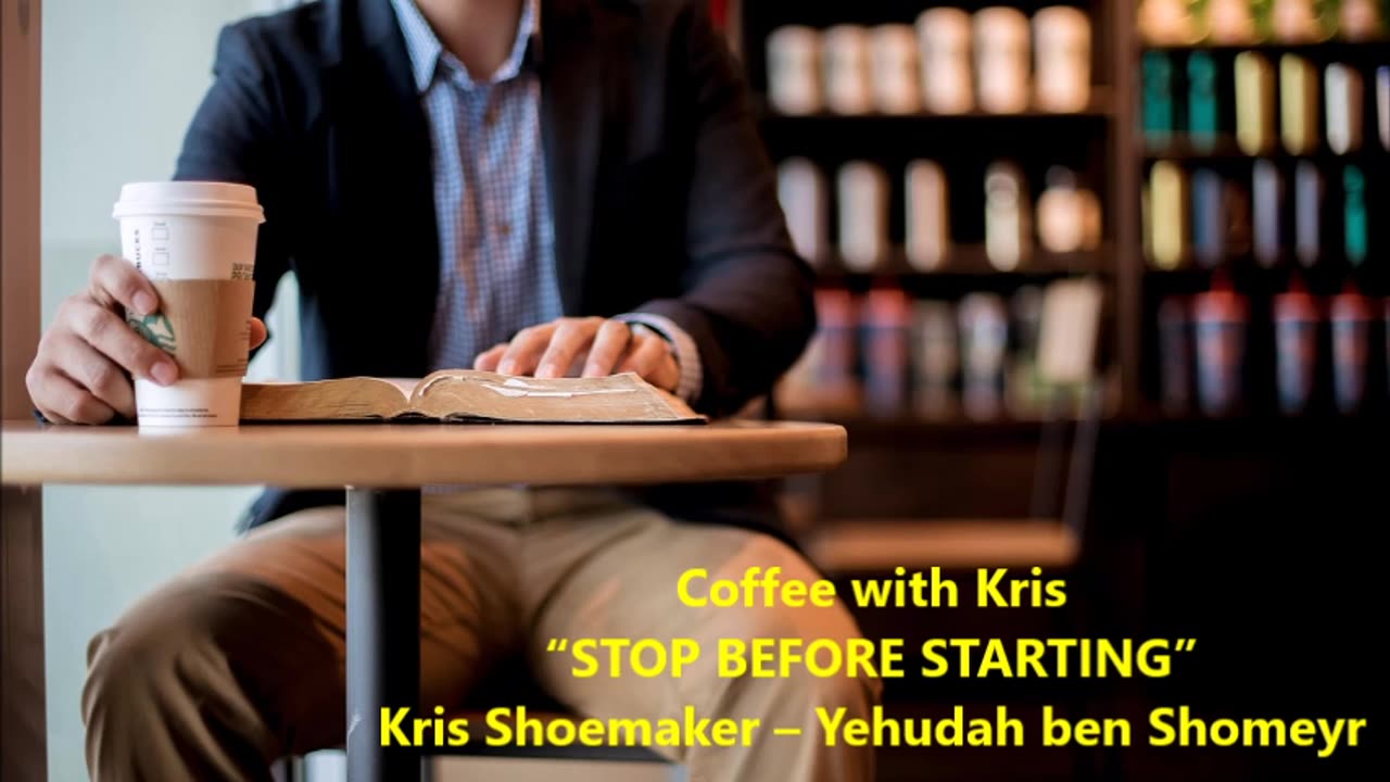 CWK: “STOP BEFORE STARTING”