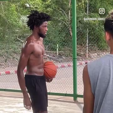 He thought he could beat me up!