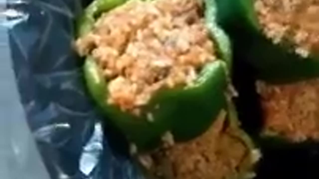 Keep me Company while I cook dinner on my FB LIVE (crock pot stuffed peppers)
