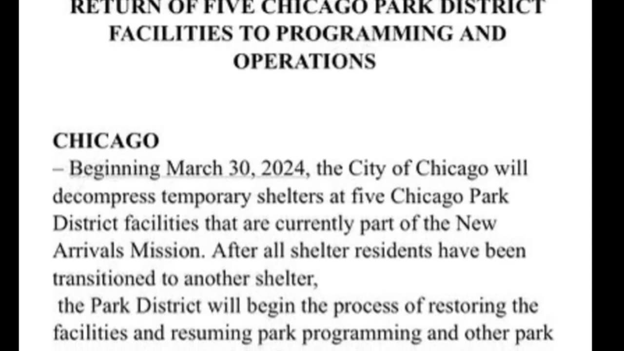 Residents Of Chicago - Getting Their Parks Back - Let's Listen To Them Speak on Illegals