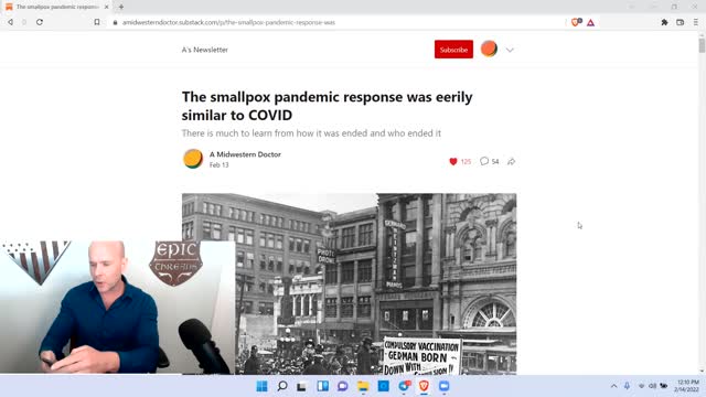 Smallpox Vaccination Was Just Like COVID Vaccination