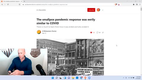 Smallpox Vaccination Was Just Like COVID Vaccination