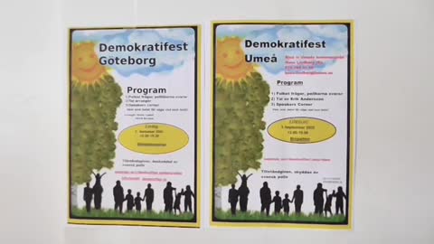 Reklamfilm Demokratifest Göteborg och Umeå