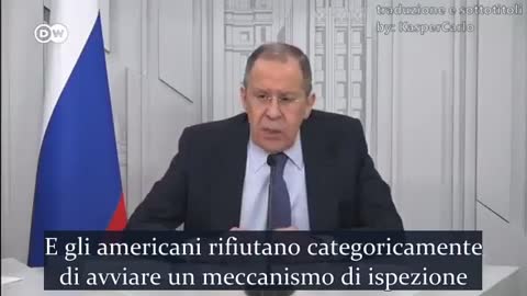 Ministro degli Esteri russo Lavrov sui laboratori armi biologiche americane in Ucraina