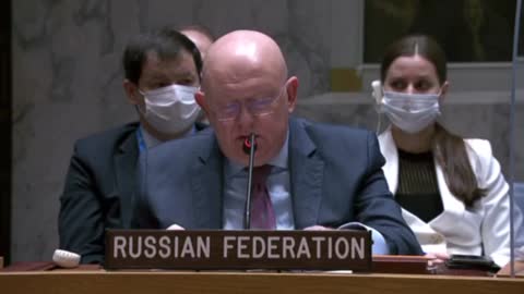 Russia speaking at the UN today