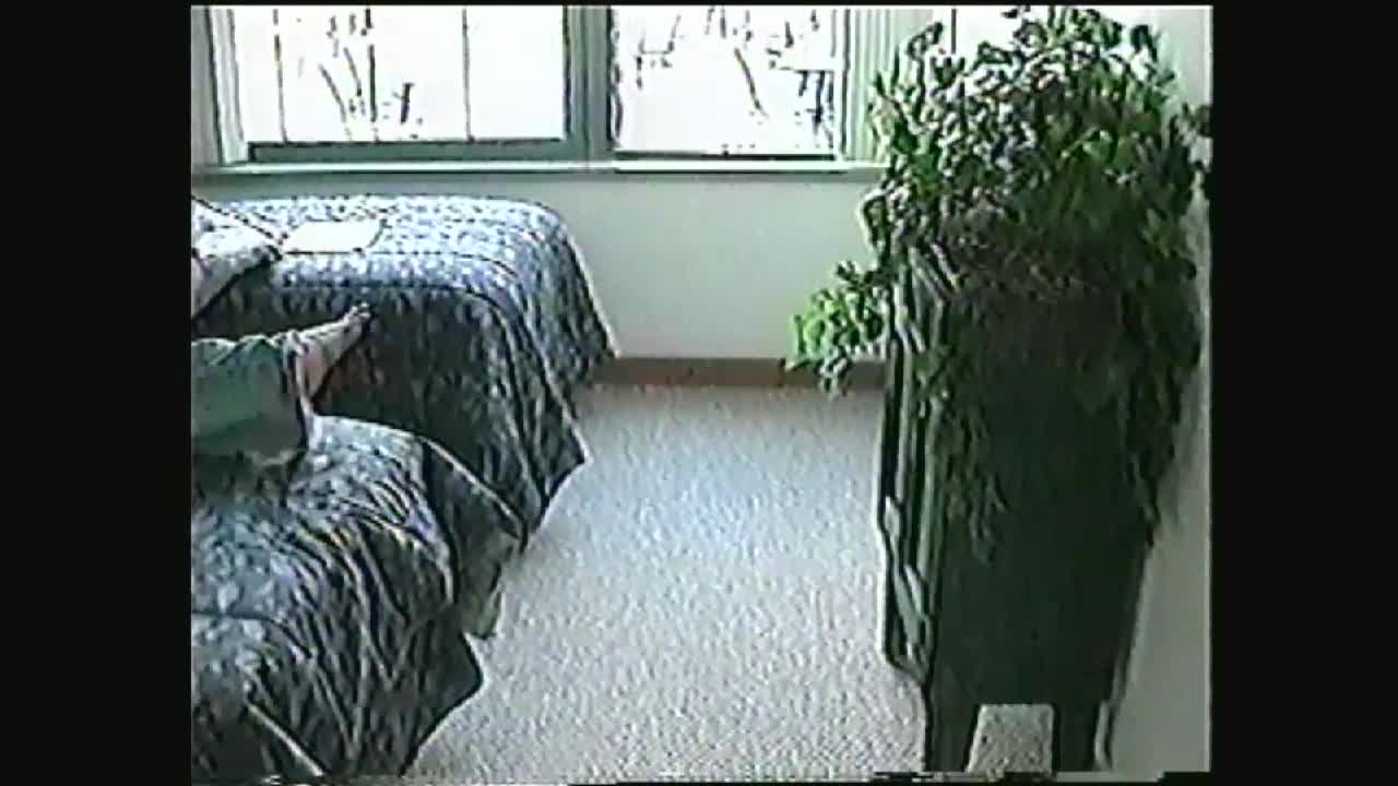 Woman Lays Down On Hotel Bed Is Ambushed By Falling Painting