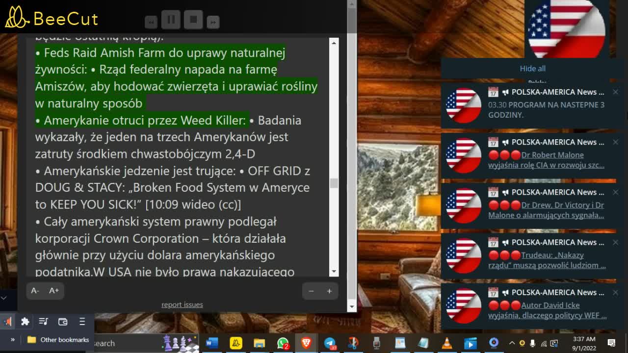 2 WRZESIEN 2022❌ PRZYWROCONA REPUBLIKA❌CODZIENNY RAPORT JUDY BUYINGTON❌AUDIO👉❌33 MIN PO POLSKU❌