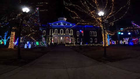Nevada State Capitol Hoilday Lights (Carson City, NV)