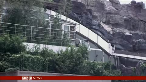 China_ Rooftop 'Rock Villa' On Beijing's Skyline - BBC NEWS