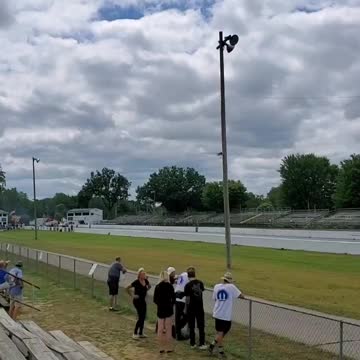 Milan dragway Mopar event