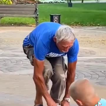 Old man pranks