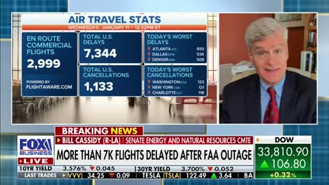 Senator Bill Cassidy On Flight Delays, Potential Ban on Gas Stoves