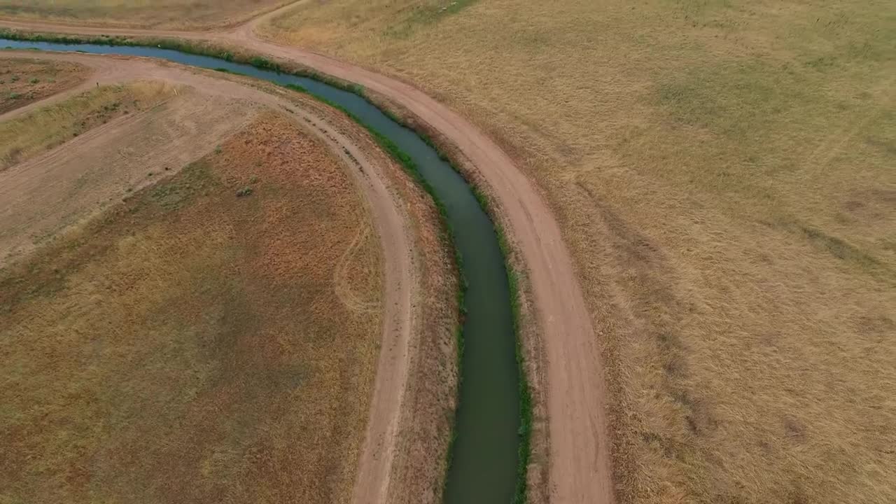 Irrigation Canal Flight with Litchi