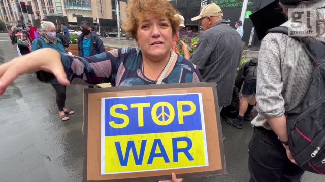 Sydney Protest Against the war in Ukraine