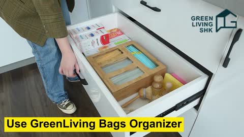 how to organise plastic bags