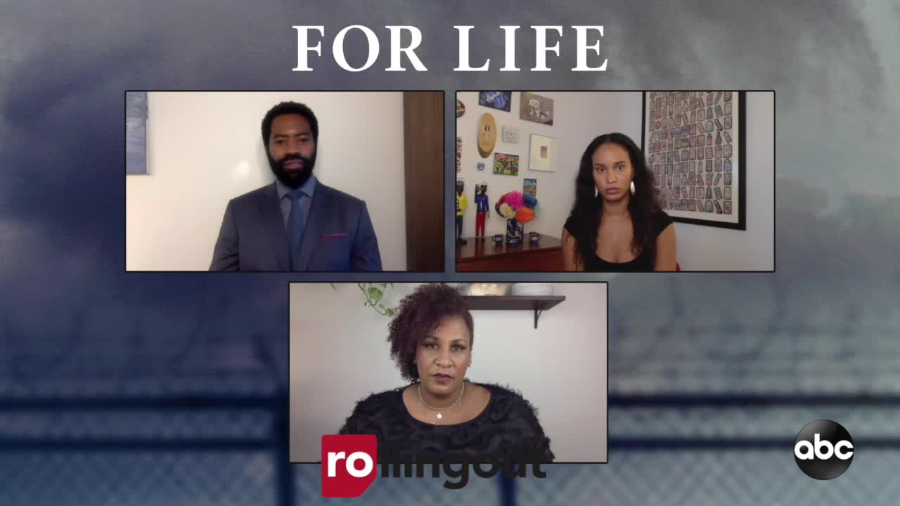 Joy Bryant and Nicholas Pinnock of ABC's "For Life"