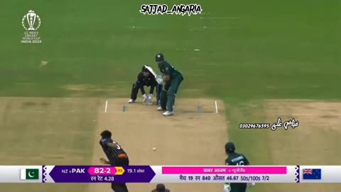 BABAR AZAM 80 RUNS BEST INNINGS AGAINST NZ