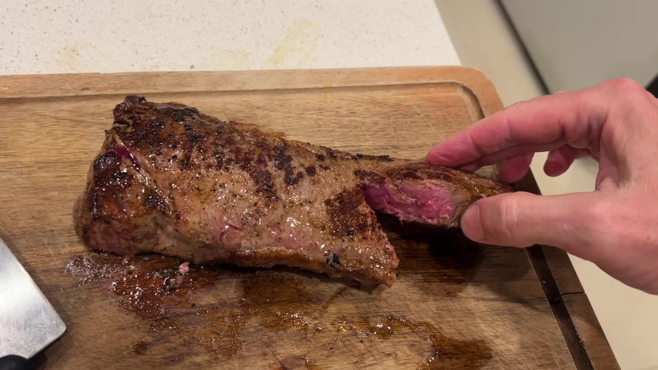 Cooking with Chef Steve: Strip steak 2