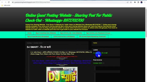 How To Change URL Link Color Visited Color and Hover Color on Blogspot Blogger Website