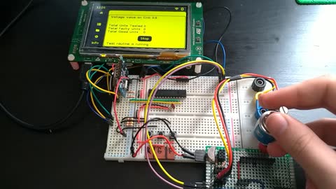 UPTS - Testing a Multi-turn potentiometer (STM32F746)