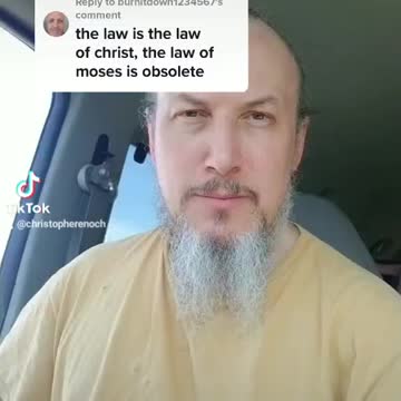 The Law of Christ IS the Law of Moses