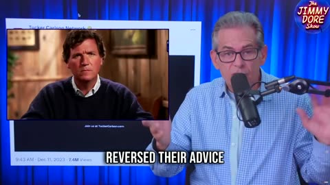 Tucker Carlson & Jimmy Dore – “I would Never go to a Doctor who is Still Lying about Covid”