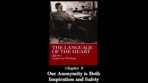 The Language Of The Heart - Chapter 9: "Our Anonymity Is Both Inspiration And Safety""