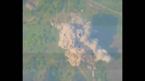 Ukraine War - Russian Iskander OTRK flew into the building of the command and observation post