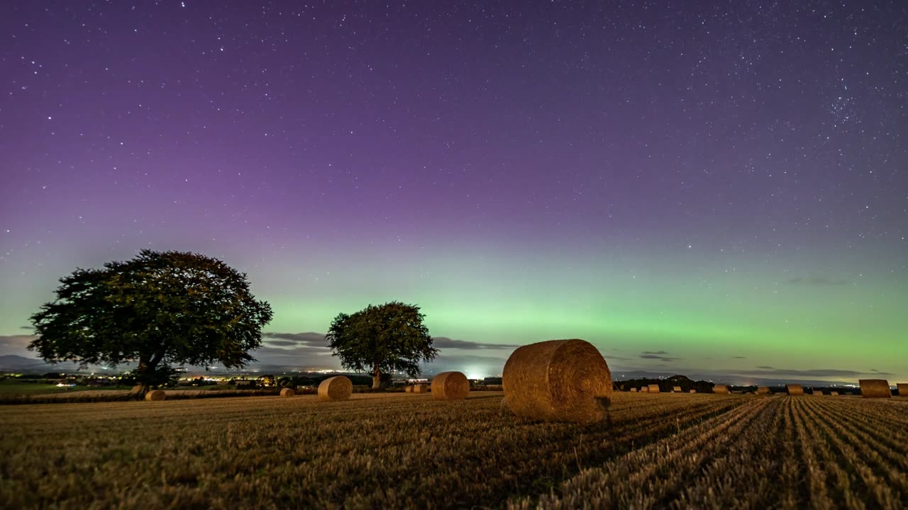 Superbes aurores boréales d'automne !