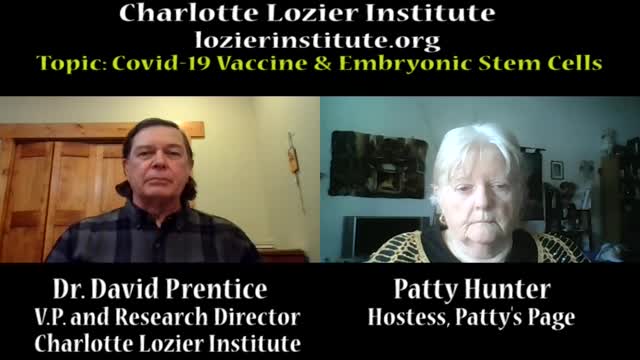 Patty's Page - Embryonic Stem Cell Use in Covid-19 Vaccines