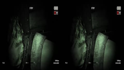 VR 3D Movie Outlast a Horror movie