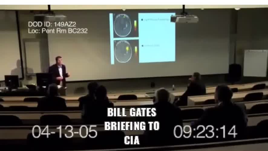 Bill Gates briefing CIA about FunVax