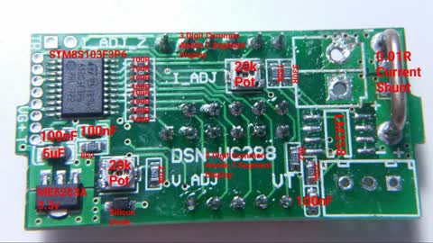 VSN-VC288 Σειρικός μετρητής ρεύματος μετρητή άμετρου πλήρους κυκλώματος βολτόμετρου