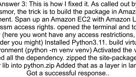 quotUnable to import module 39lambda_function39 cannot import name 39cygrpc39 from 39grpc_cython39