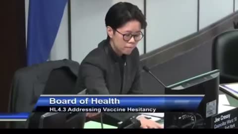 Joel Speaks to the Board of Health in Canada