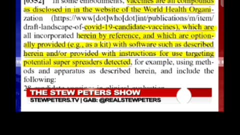 RECEIPTS! Patent PROVES Vaxx is Obedience Training Platform /Bio Weapon