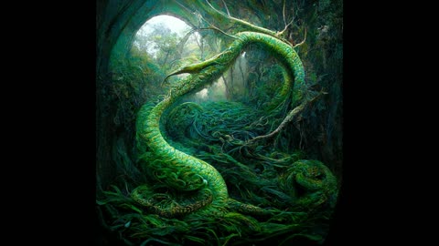 Green serpent
