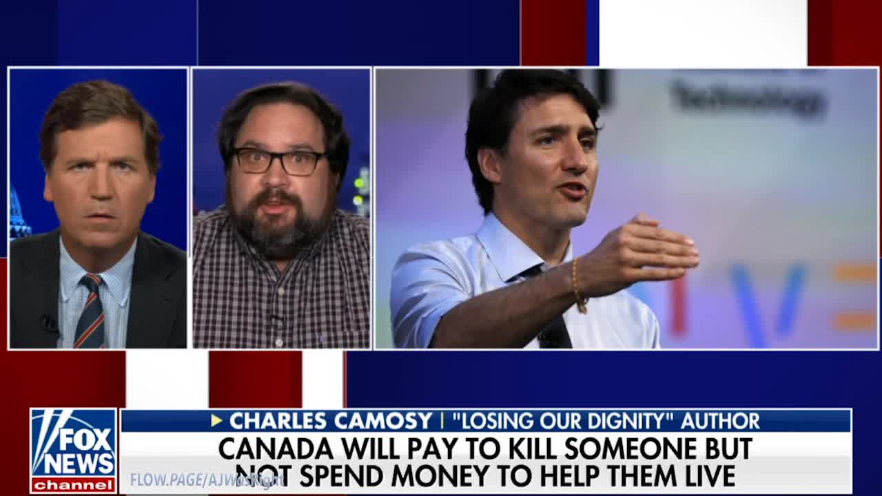 Tucker Carlson Reveals Canada Is Euthanizing Poor People