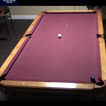 6 RAILS INTO THE CORNER POCKET!