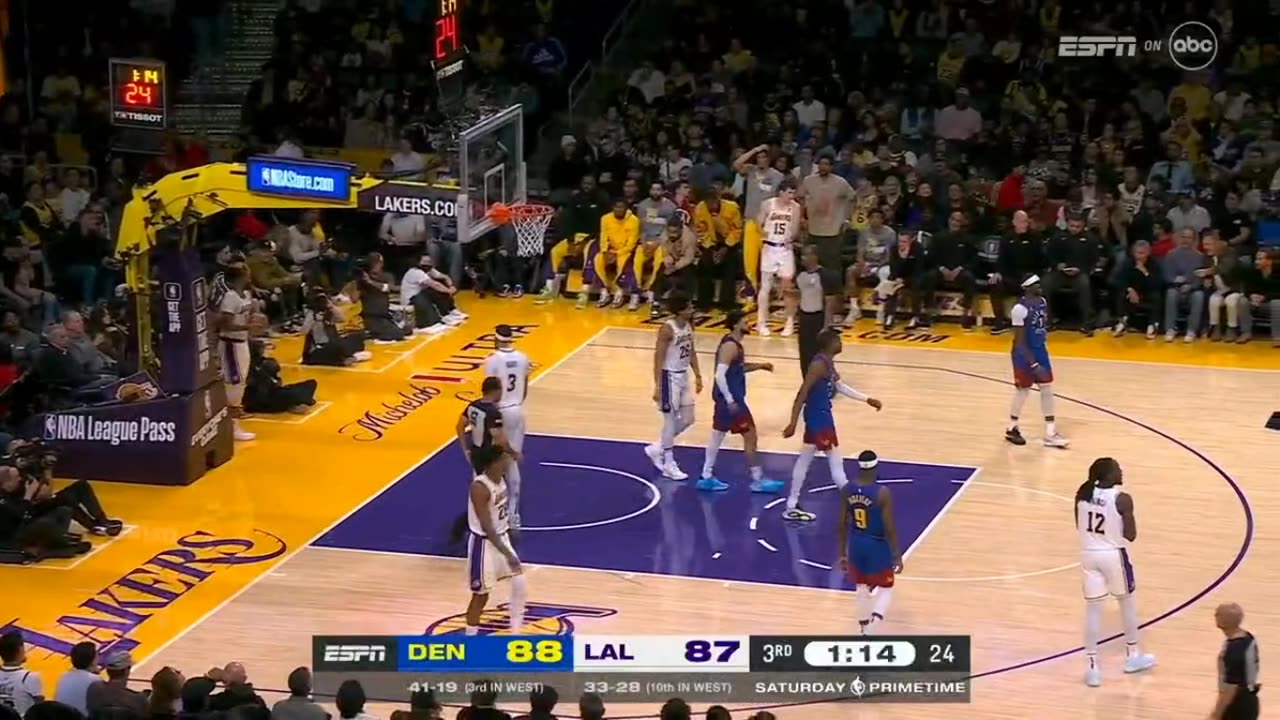 Nuggets de Denver vs LA Lakers