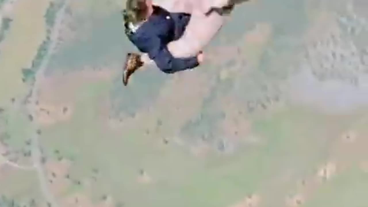 The fight for survival mid air