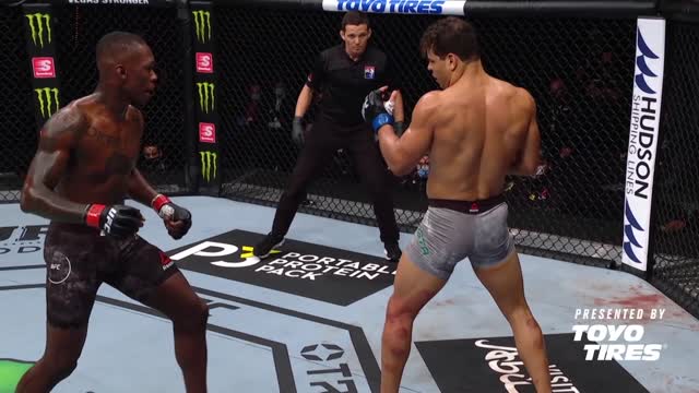 Israel Adesanya vs Paulo | CostaSlow Motion
