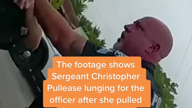 A Florida police sergeant has been charged with felony battery...